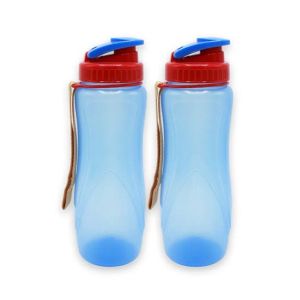 Appollo Spring Water Bottle Medium (Pack Of 2) -Blue