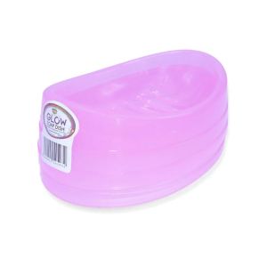 Appollo Glow Bath Soap Dish (Pack Of 2)-Pink