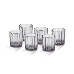 Appollo Real Acrylic Glass M-3 (Pack Of 6)-Natural