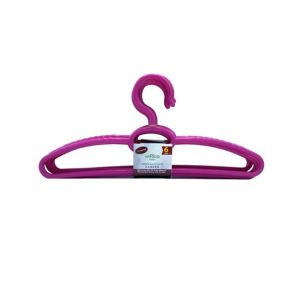 Appollo Premio Clothes Hanger (Pack Of 6)-Pink