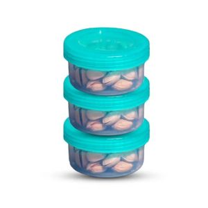 Appollo Smart Mini Jar Small (Pack Of 3)-Light Blue