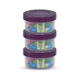 Appollo Smart Mini Jar Small (Pack Of 3)-Purple