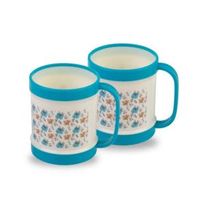 Appollo Alpha Mug (Pack Of 2)-Light Blue