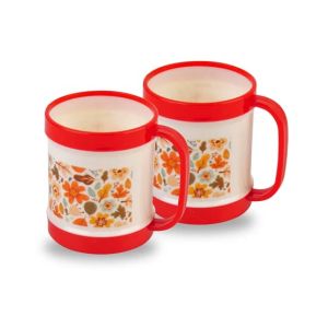 Appollo Alpha Mug (Pack Of 2)-Red