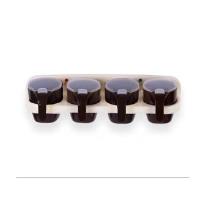 Appollo Chilli Spice Rack For Cups-Cream