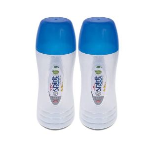 Appollo Spirit Water Bottle Small (Pack Of 2)-Blue