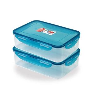 Appollo Cafee Food Keeper Small (Pack Of 2)-Light Blue