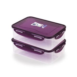 Appollo Cafee Food Keeper Small (Pack Of 2)-Purple