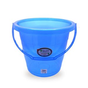 Appollo Transparent Glow Bath Bucket-Blue