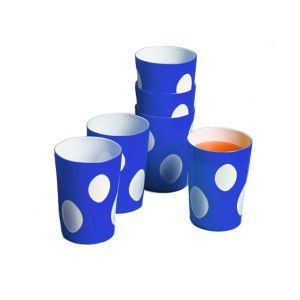 Appollo Twinkle Glass (Pack Of 6)-Blue