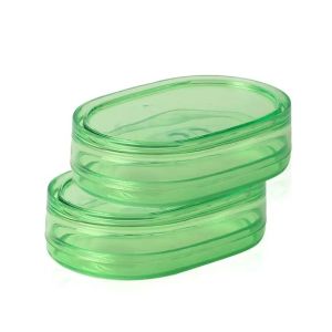 Appollo Joy Soap Dish (Pack Of 2)-Green