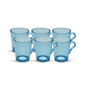 Appollo Party Acrylic Mug (Pack Of 6)-Blue