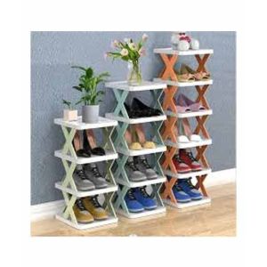 Choice Center 6 Layers Easy-Assembled Stackable Shoe Rack  