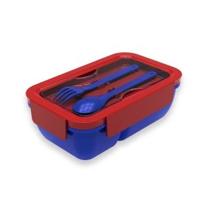 Appollo Mario Lunch Box-Dark Blue