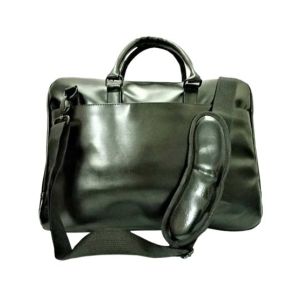 King Leather Laptop Bag Black