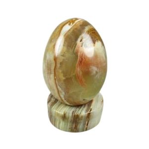 Dealbyu Meditation Egg Shape Stone Pack of 2