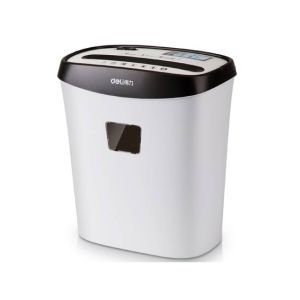 Deli Cross Cut Paper Shredder White (C9928)