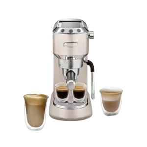 Delonghi Dedica Arte Manual Espresso Coffee Maker - Beige Gold (EC885.BG)