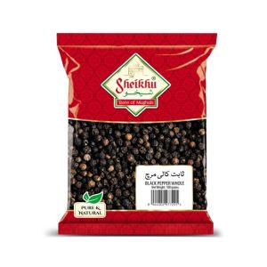 Sheikhu Black Pepper Whole - 100gm