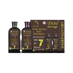 Dexe Hair Magic Shampoo Dark Brown