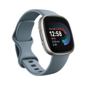 Fitbit Versa 4 Smartwatch Waterfall Blue