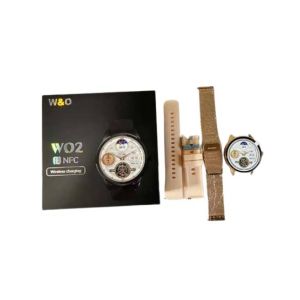 Click To Brand W02 NFC Smart Watch Gold