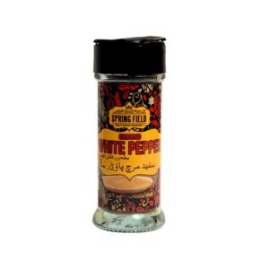 Springfield Ground White Pepper Bottle 25g