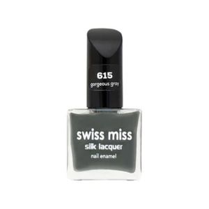 Swiss Miss Silk Collection Nail Polish Gorgeous Grey - (615)