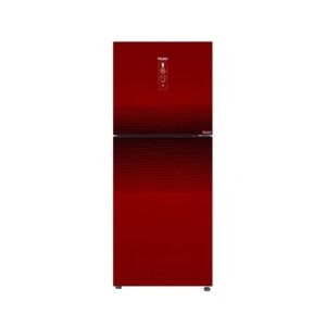 Haier Digital Inverter Freezer-On-Top Refrigerator 10 Cu Ft Red (HRF-306IDRT)