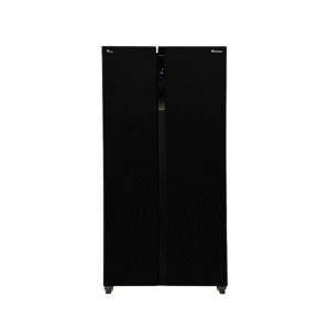 Dawlance NO Frost Glass Door Inverter Side by Side Refrigerator 18 Cu Ft Black (DSS-9055-INV-GD)