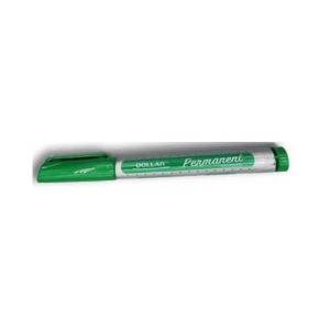 Dollar Permanent Chisel Marker - Green