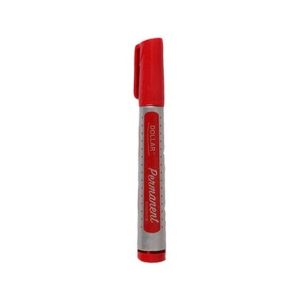 Dollar Permanent Round Marker - Red