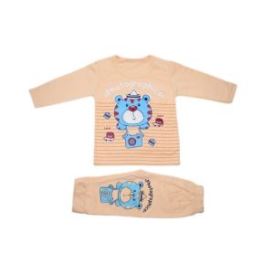 Komfy Printed Baba Suit Bisque (NBB046)