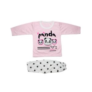 Komfy Printed Unisex Baby Suit Pink (NBN074)