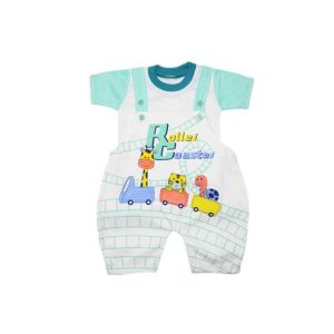 Komfy Roller Coaster Printed Unisex Romper For Kid's (NBN112)