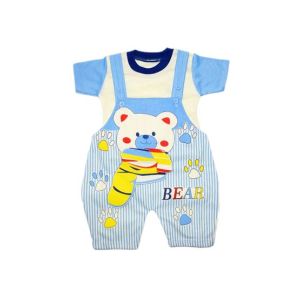 Komfy Bear Printed Unisex Romper For Kid's (NBN128)