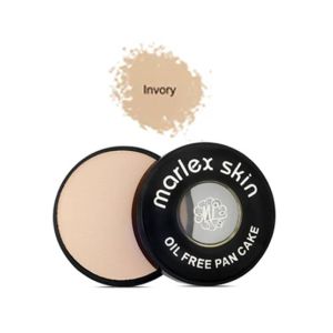 Marlex Oil Free Pan Cake Face Powder (Shade Ivory)