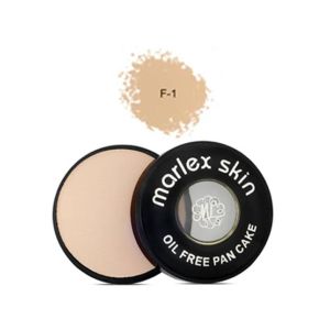 Marlex Oil Free Pan Cake Face Powder (Shade 1-W)