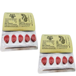 Health Hub India Black Cobra Delay Tablet 125mg - 10 Tablets