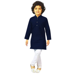 RG shop Exclusiver Kurta &amp; Pajama 2pec Suit For Kids.-Blue