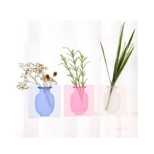 ShopEasy Sticky Vase Wall Mounted Plant Holder