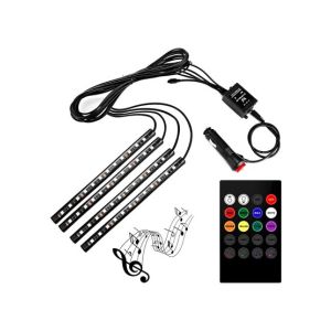 ShopEasy Remote Control RGB LED - 4Pcs