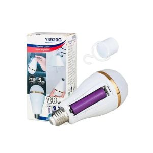 ShopEasy 20 Watts LED Two Battery Rechargeable Bulb