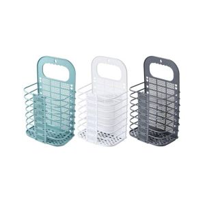 ShopEasy Foldable Wall Hanging Laundry Basket