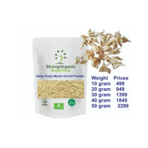 Organic Superfoods Salab Panja Marsh Orchid Powder - 10gm