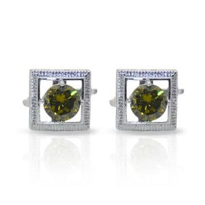 Cufflers Modern Silver Cufflinks - (CU-3009)