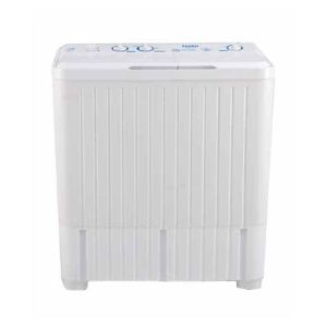 Haier Twin Tub Semi Automatic Washing Machine White (HWM 75-As)