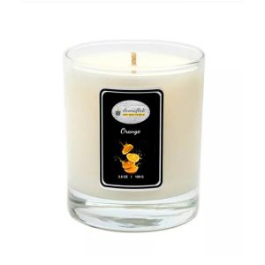 Aromaflick Orange Soy Glass Candle 100 Gram