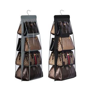 Araaish 8 Pocket Hanging Organizer For Handbag (Pack Of 2)