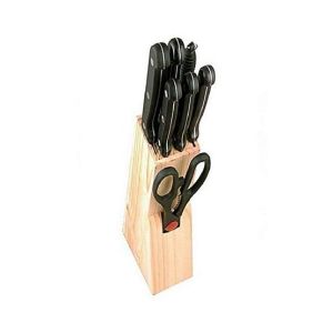 Promax Knife Set With Wooden Stand Pack Of 8